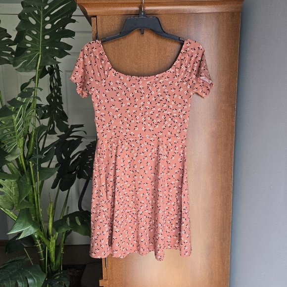 Revamped Pink Smocked Mini Dress - Picture 2 of 3